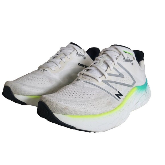 New Balance Other - New Balance Fresh Foam More V4 White Electric Teal size Men's Size 11 D MMORWT4
